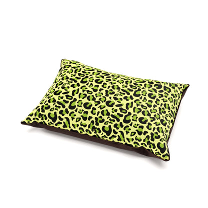 Crazy Leopard Scream Personalized Pillow Style Fashion Dog Bed