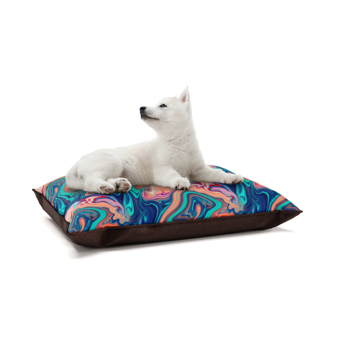 Luxury Marble Tropic Personalized Pillow Style Fashion Dog Bed