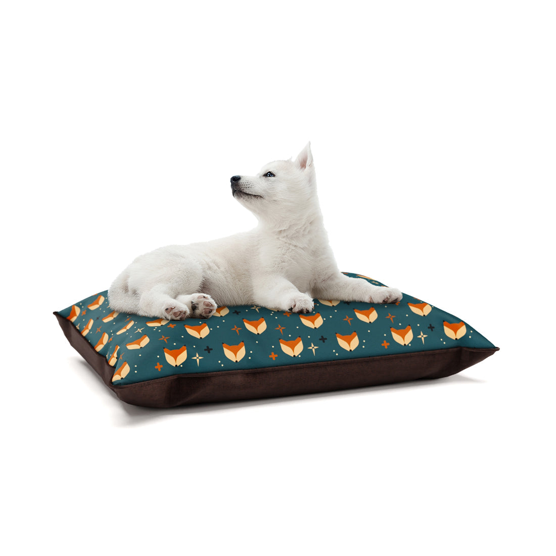 Little Fox Skobe Personalisiertes Kissen im modischen Hundebett