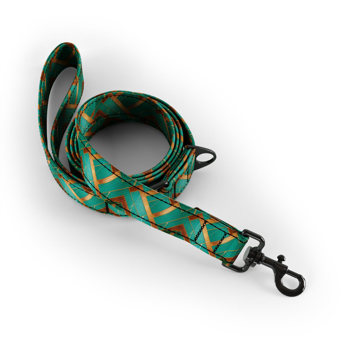 Retro Marble Jungle Dog Fashion Leash