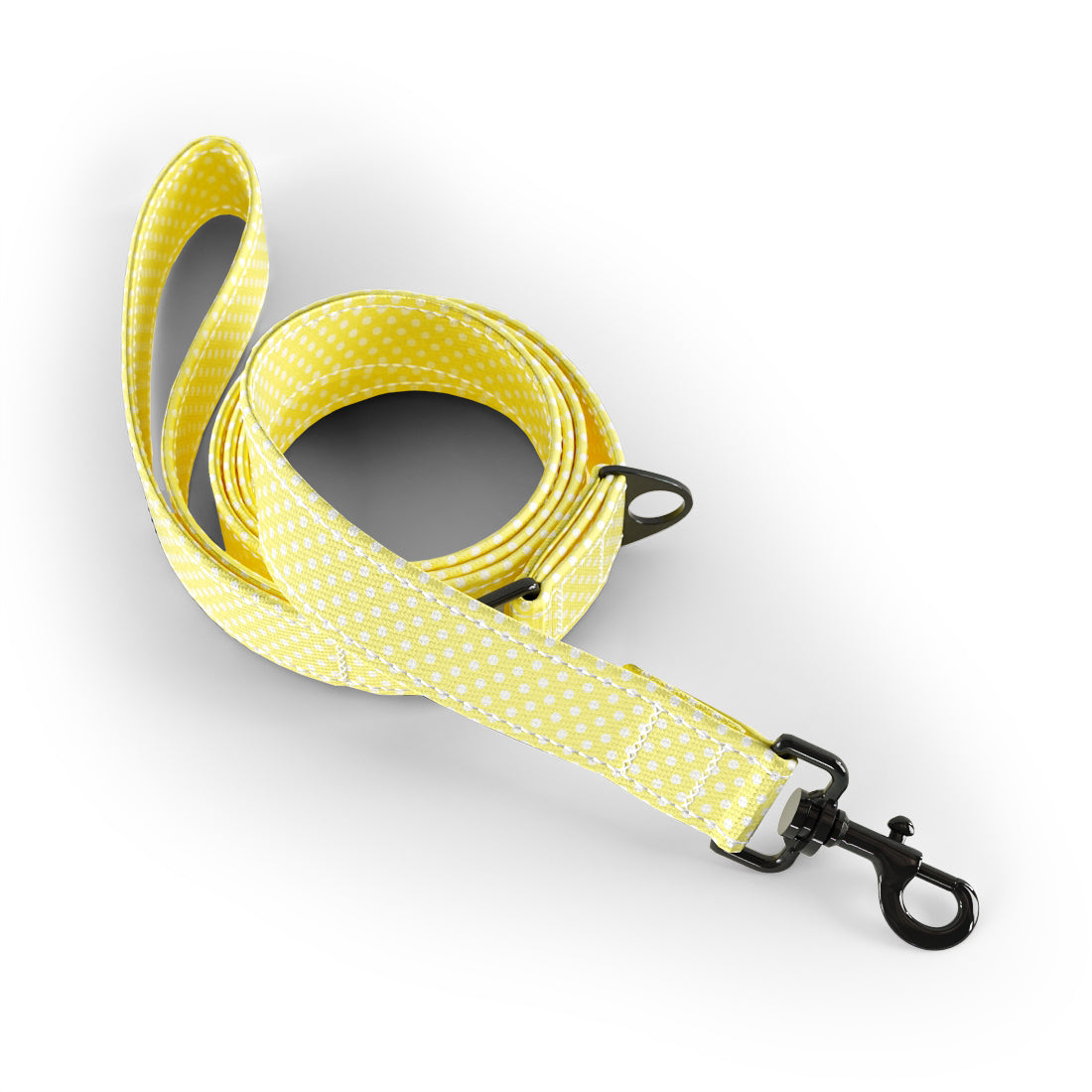 Sweat Polka Dots Aureolin Dog Fashion Leash