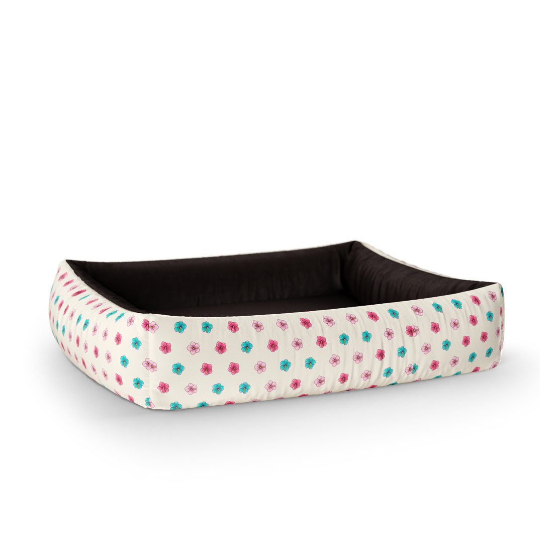 Summer Love Palle Personalized Lounge Dog Bed With Sides