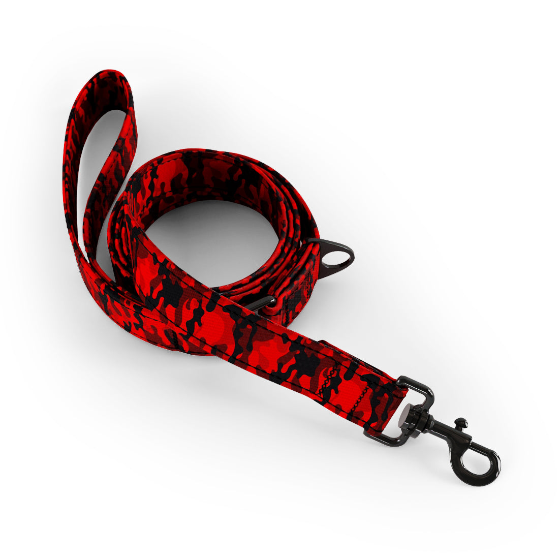 Camoflage Burgun Personalized Dog Fashion Belt Harness And Leash Set