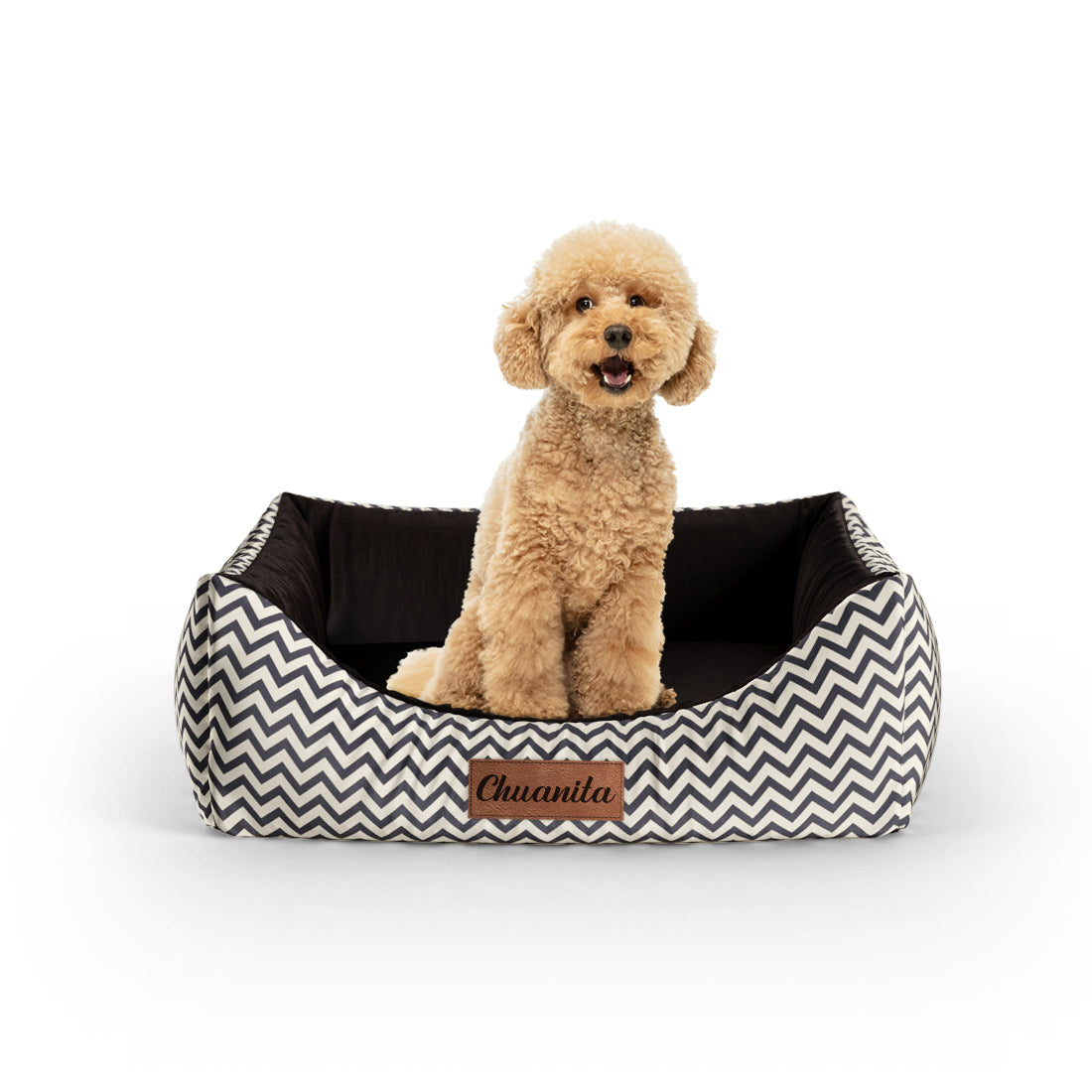 Summer Love Wild Personalized Lounge Dog Bed With Entrance