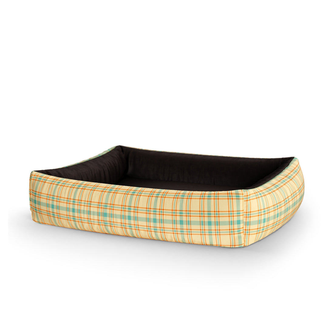 Boho Style Safety Personalized Lounge Dog Bed With Sides