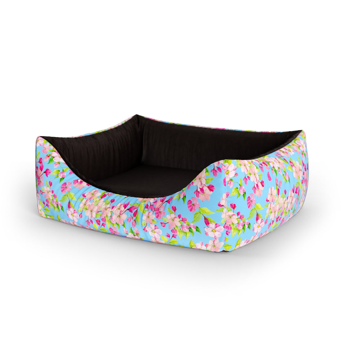 Sakura Uranian Personalized Lounge Dog Bed With Entrance